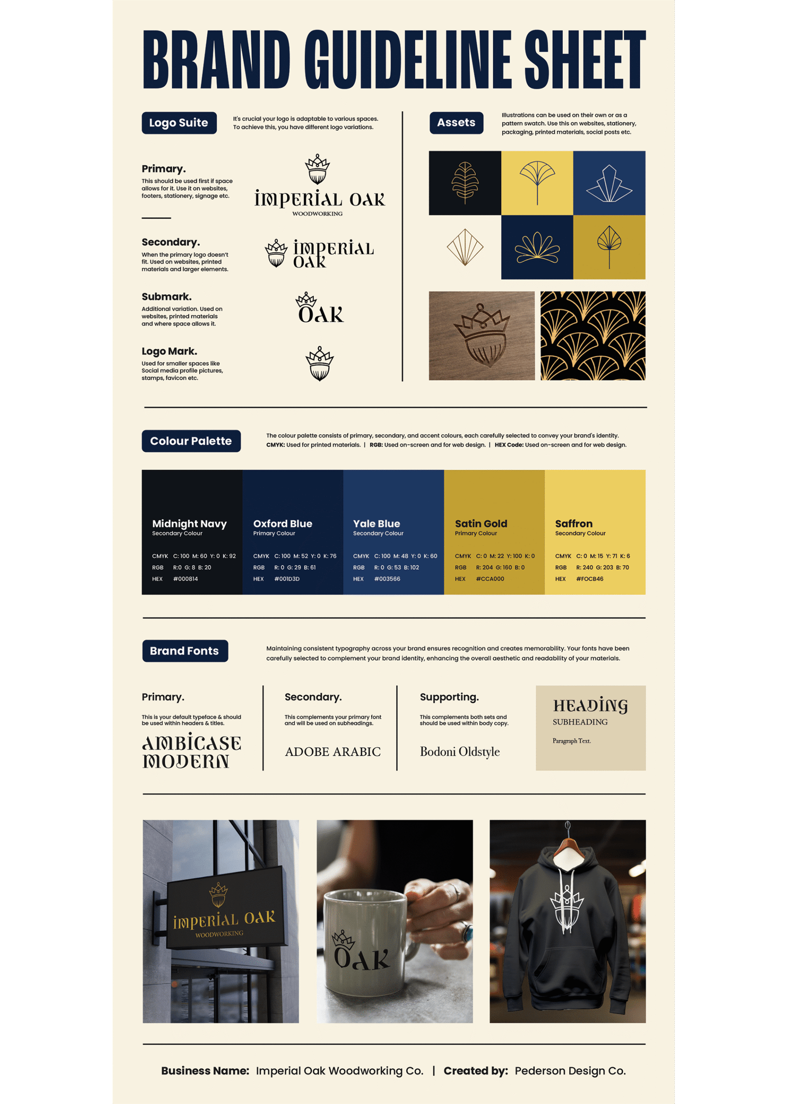 Imperial Oak Brand Guidelines